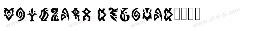 VnImpact Regular字体转换